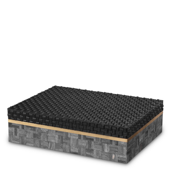 Box Seaside L Black/Grey