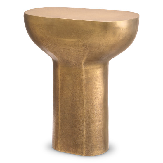 Side Table Cremona Antique Brass Finish