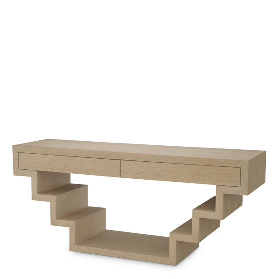 Console Table Rialto Washed Oak Veneer