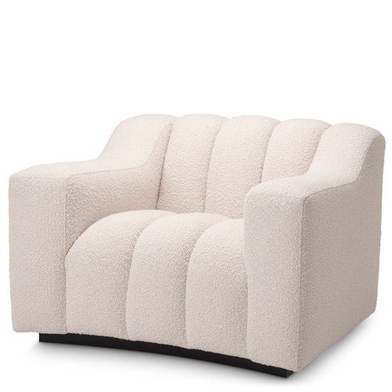 Chair Kelly Bouclé Cream