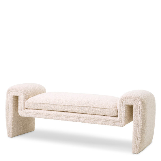 Bench Tondo S Bouclé Cream