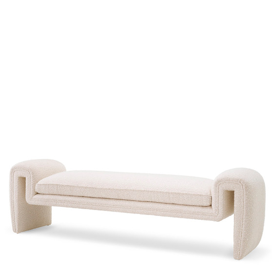 Bench Tondo L Bouclé Cream