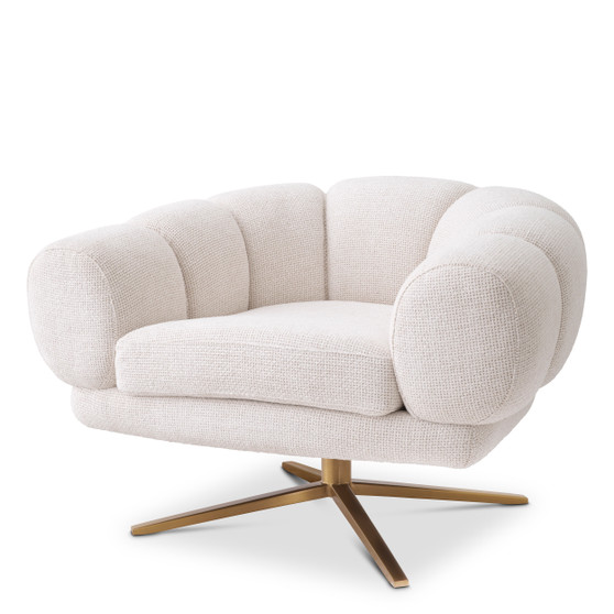 Swivel Chair Sunset Lyssa Off-White