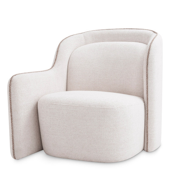 Chair Barrier Left Lyssa Off-White