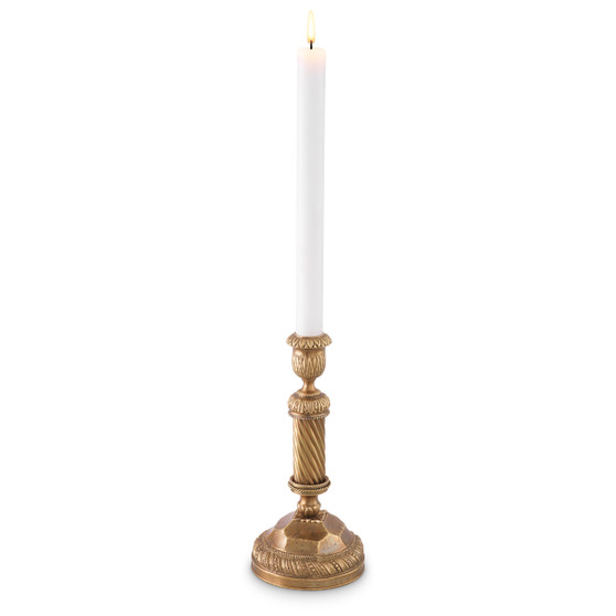 Candle Holder Carnier S Polished Brass Finish