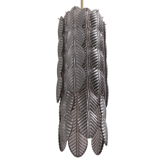Chandelier Sahure S Brushed Brass Finish