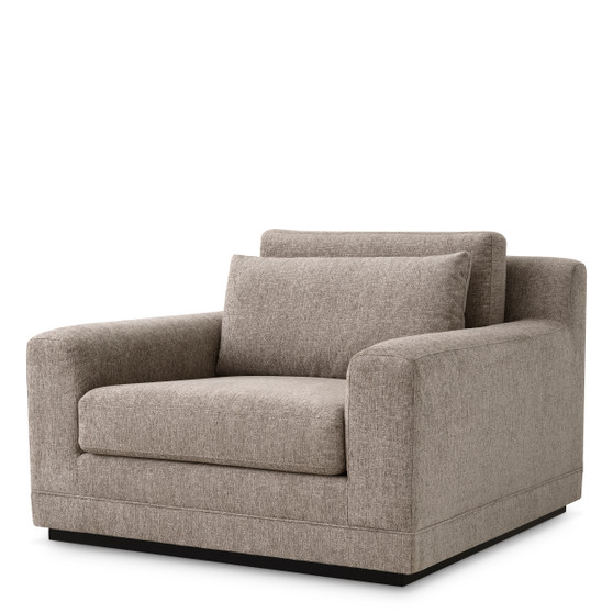 Chair Manhattan Hunt Chenille Taupe