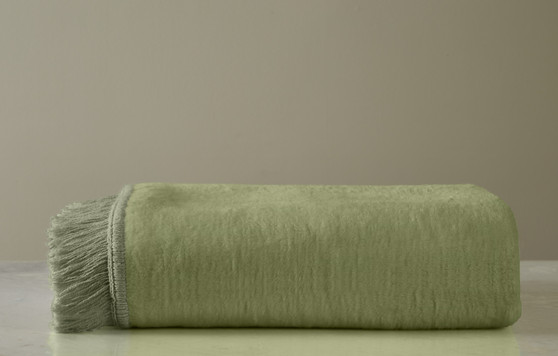 Granny Throw Green