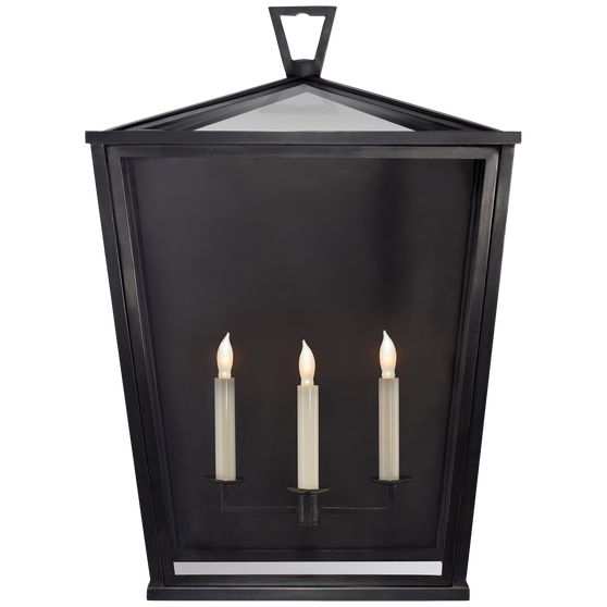 Darlana Large 3/4 Lantern in Bronze