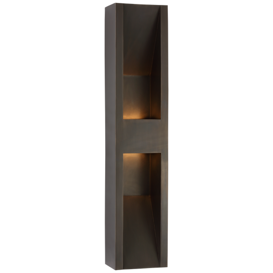Tribute Large Sconce in Bronze