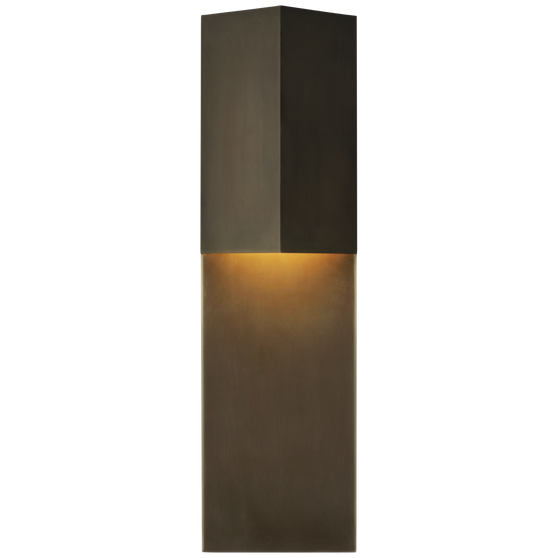 Rega 18" Folded Sconce in Bronze