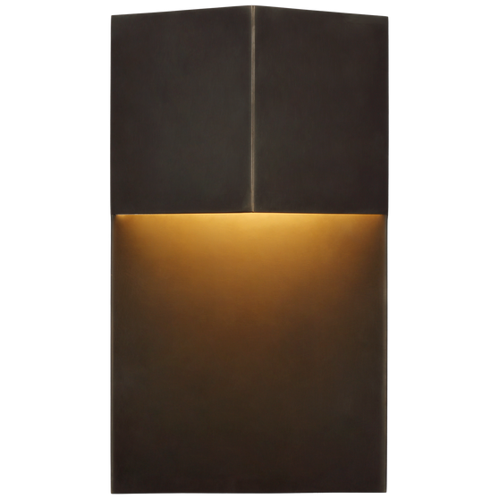 Rega 12" Wide Sconce in Bronze