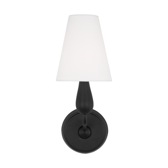 Ziba Small Sconce, Aged Iron