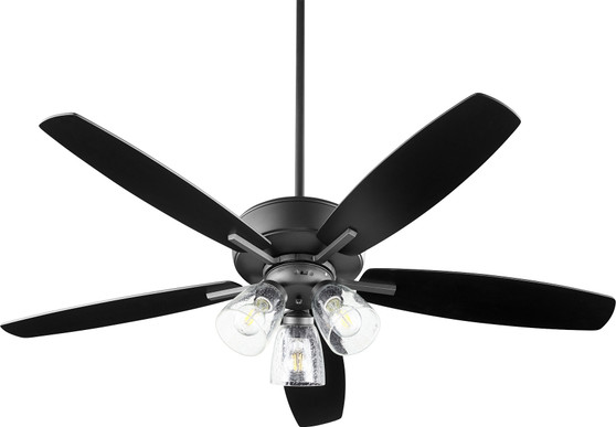 Breeze 52 3 Light Clear Seeded - Black