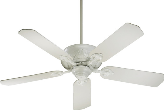 52" 5 Blade Chateaux Fan - White