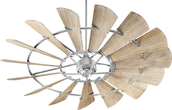 Windmill 72" Fan - Silver