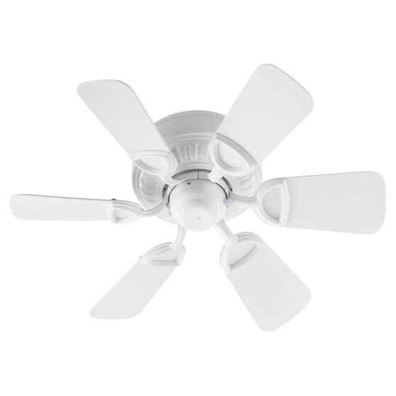 Medallion 30" 6 Blade Patio- White