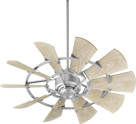 Windmill 44" Damp Fan - Silver