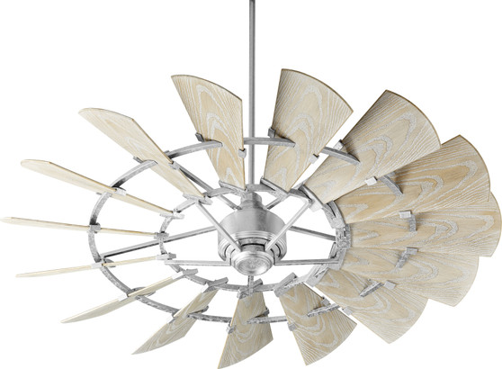 Windmill 60" Damp Fan - Silver