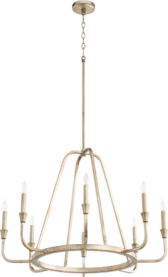 Marquee 8 Light Chandelier - Silver