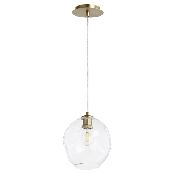 Numen 1 Light Pendant - Brass