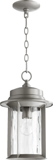 Charter 9" Pendant - Grey