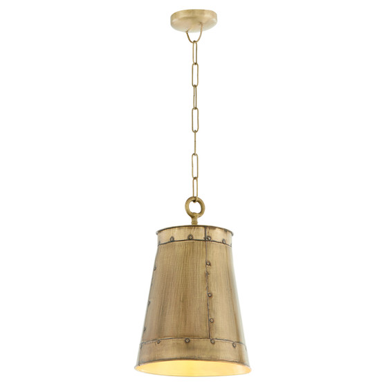 Artisan 11"1 Light Pendant - Brass