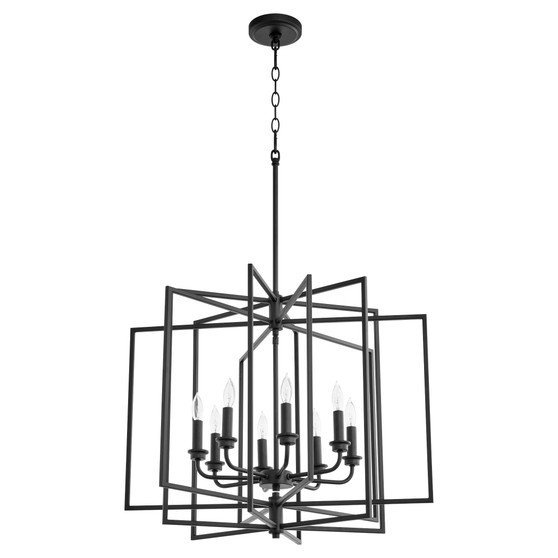 Hammond 8 Light Pendant - Black