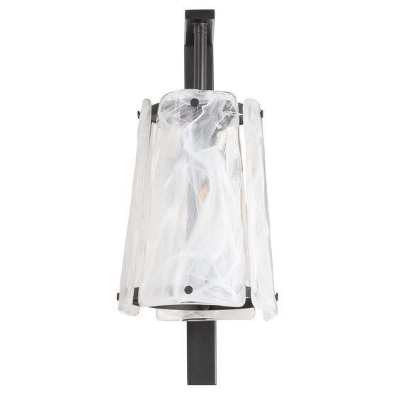 Prestige 1 Light Wall Mount - Black