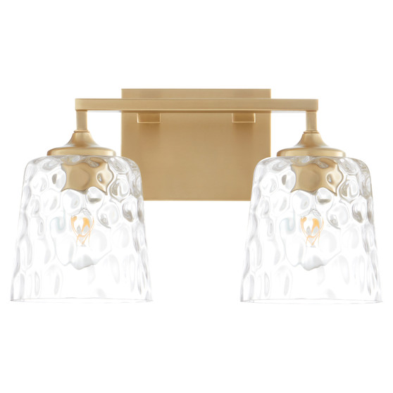 Eldorado 2 Light Vanity - Brass