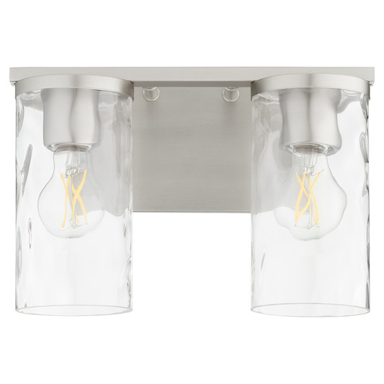 Steinway 2 Light Vanity - Nickel