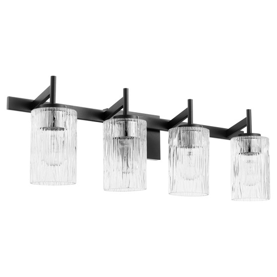 4 Light Vanity - Black