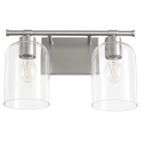 Tribute 2 Light Vanity - Nickel