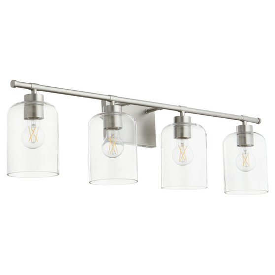 Tribute 4 Light Vanity - Nickel