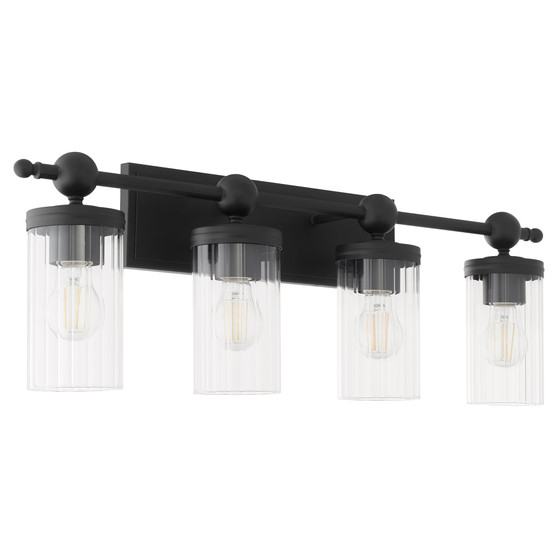 Lee Blvd 4 Light Vanity - Black