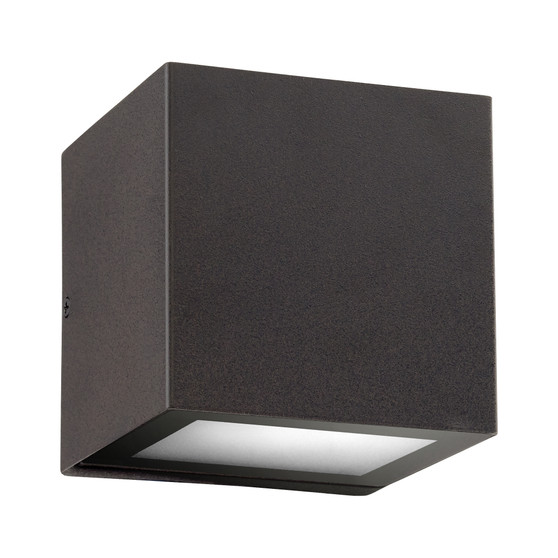 Ion LED 2 Light Wall Lantern - Bronze