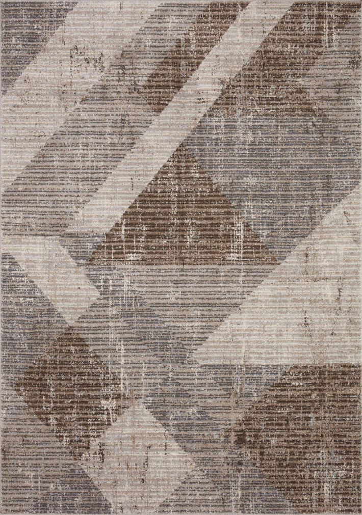 Loloi II Austen Stone  Bark 18 x 18 Sample Rug