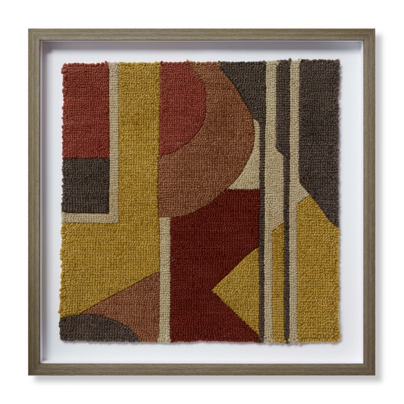 Loloi Soulmate Multi  Red 2-6 X 2-6 Wall Art