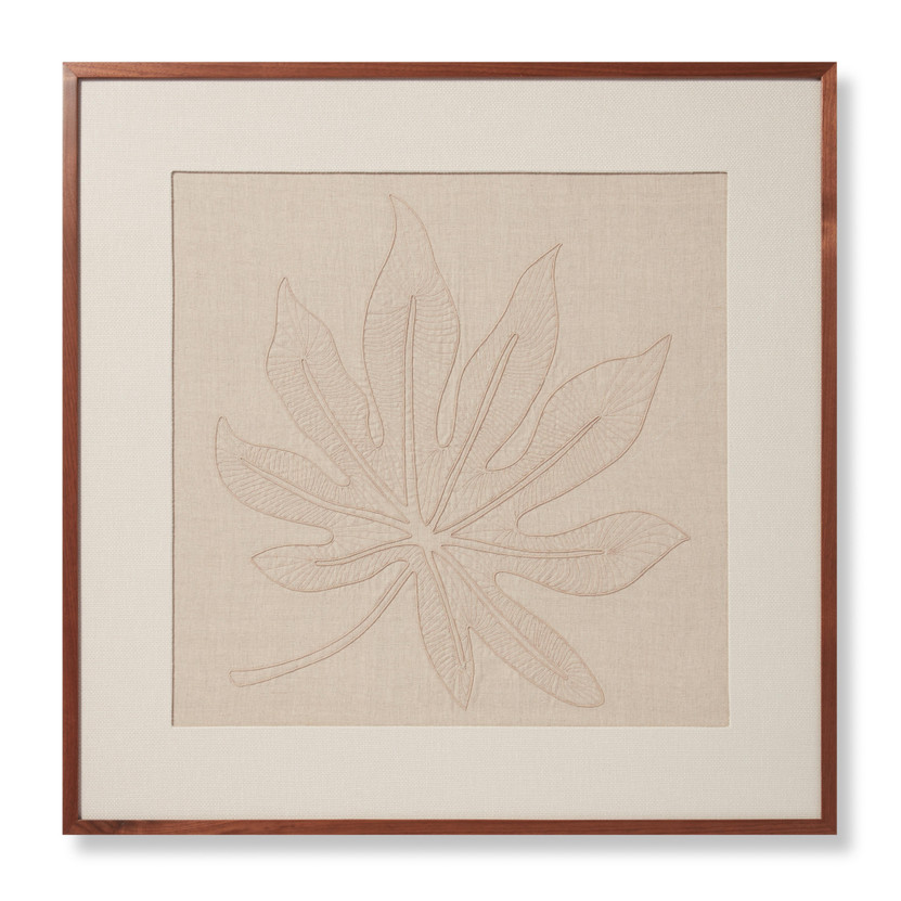 Loloi Schefflera Natural  Beige 1-8 X 1-8 Wall Art