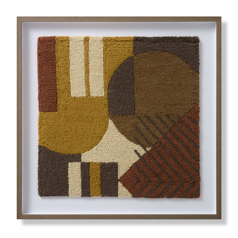 Loloi Bestie Multi  Green 3-4 X 3-4 Wall Art