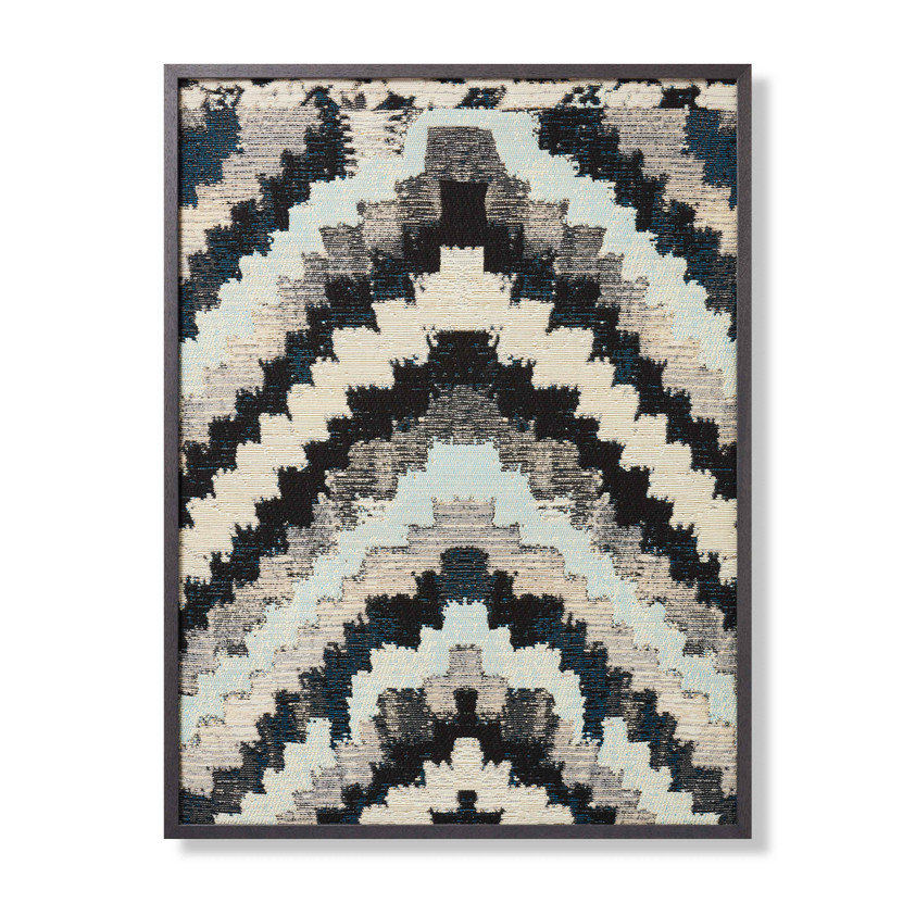 Loloi Arroyo Black  Ivory 2-6 X 3-4 Wall Art