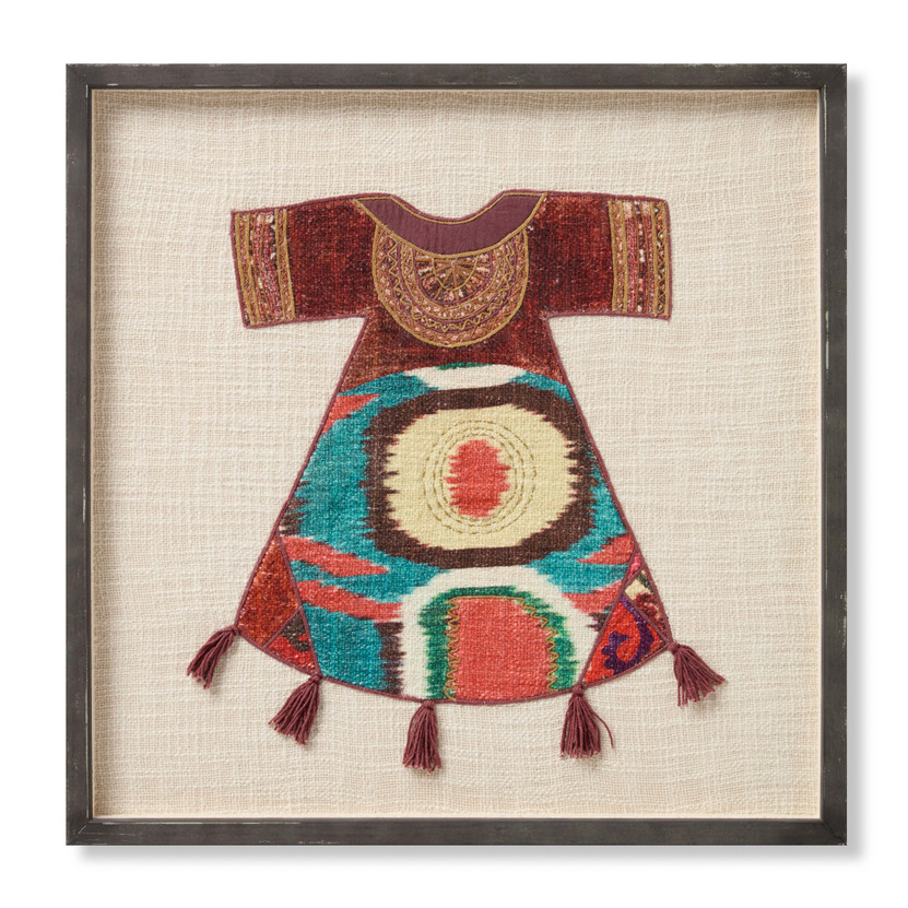 Loloi Chahar Multi  Ivory 1-11 X 1-11 Wall Art