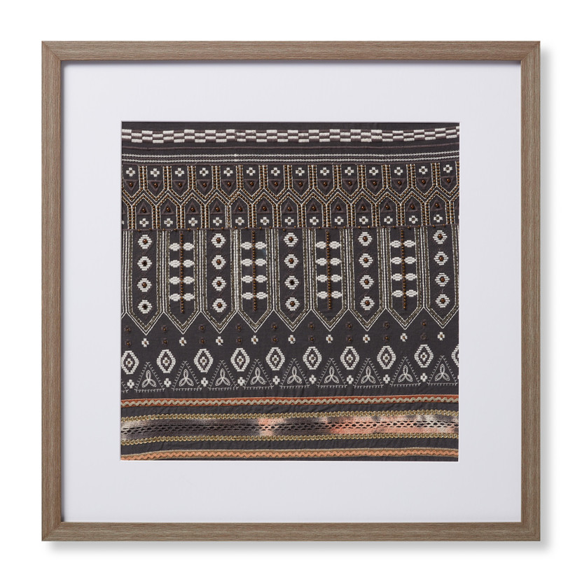 Loloi Diwali Black  Multi 2-2 X 2-2 Wall Art