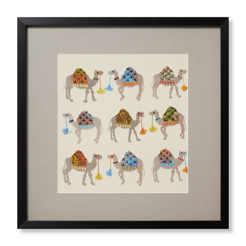 Loloi Hump Day Natural  Multi 2-2 X 2-2 Wall Art