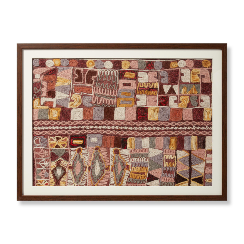 Loloi Sonny Pink  Multi 2-10 X 1-10 Wall Art