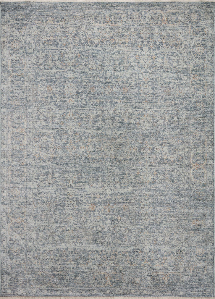 Angela Rose x Loloi Blake Denim  Taupe 18 x 18 Sample Rug