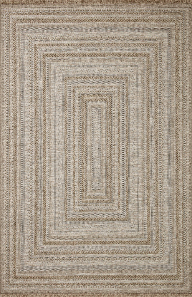 Loloi II Dawn Natural 18 x 18 Sample Rug