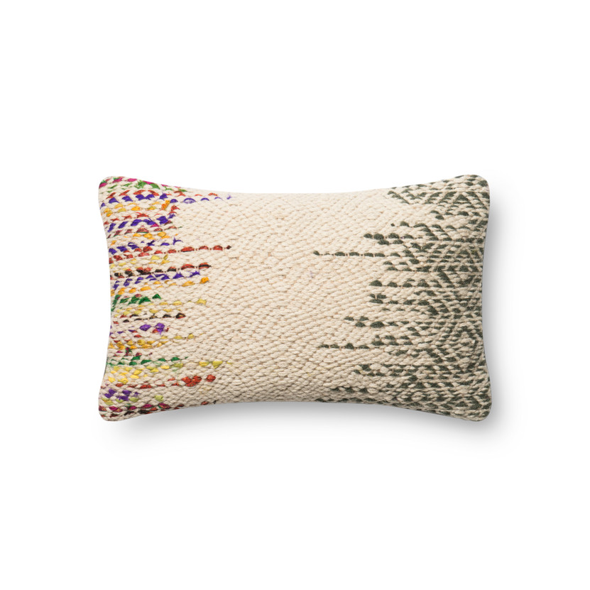 Loloi P0282 Multi 13 x 21 Cover wDown Pillow