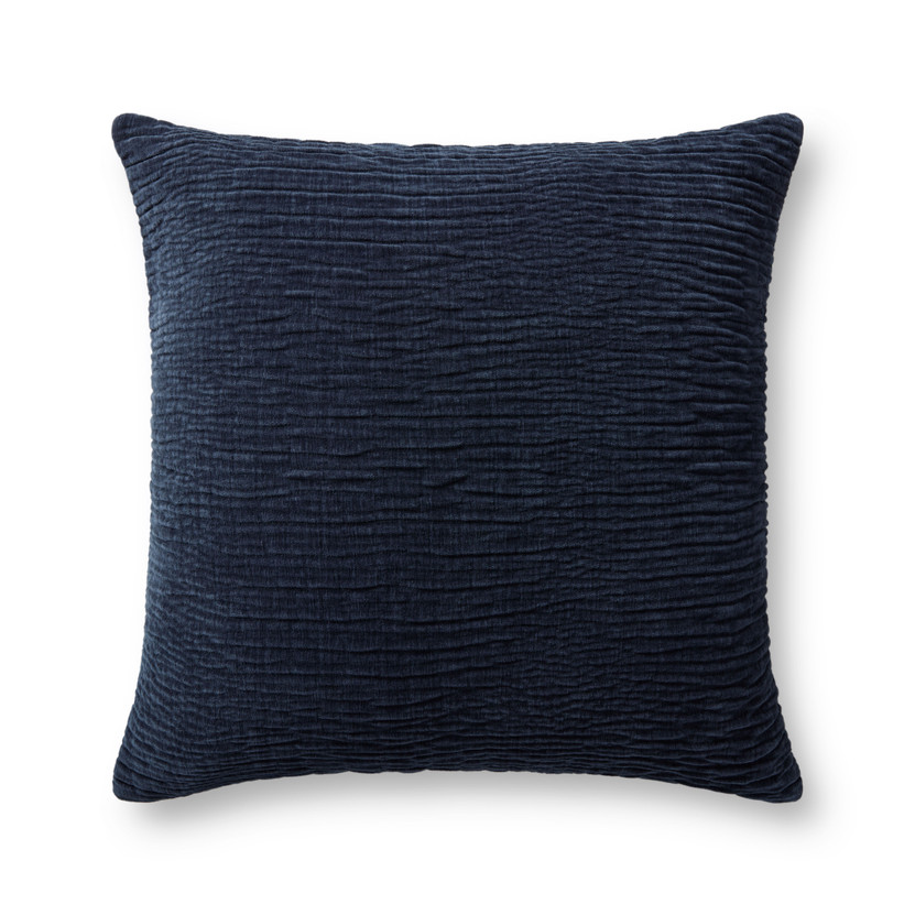 Loloi Navy 22 x 22 Cover wDown Pillow