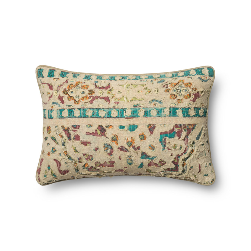 Loloi P0434 Multi 13 x 21 Cover wDown Pillow